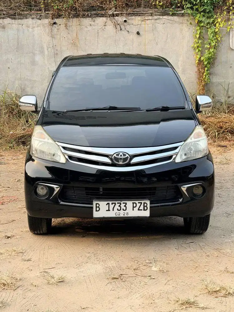 avanza G mt manual 2013 km low
