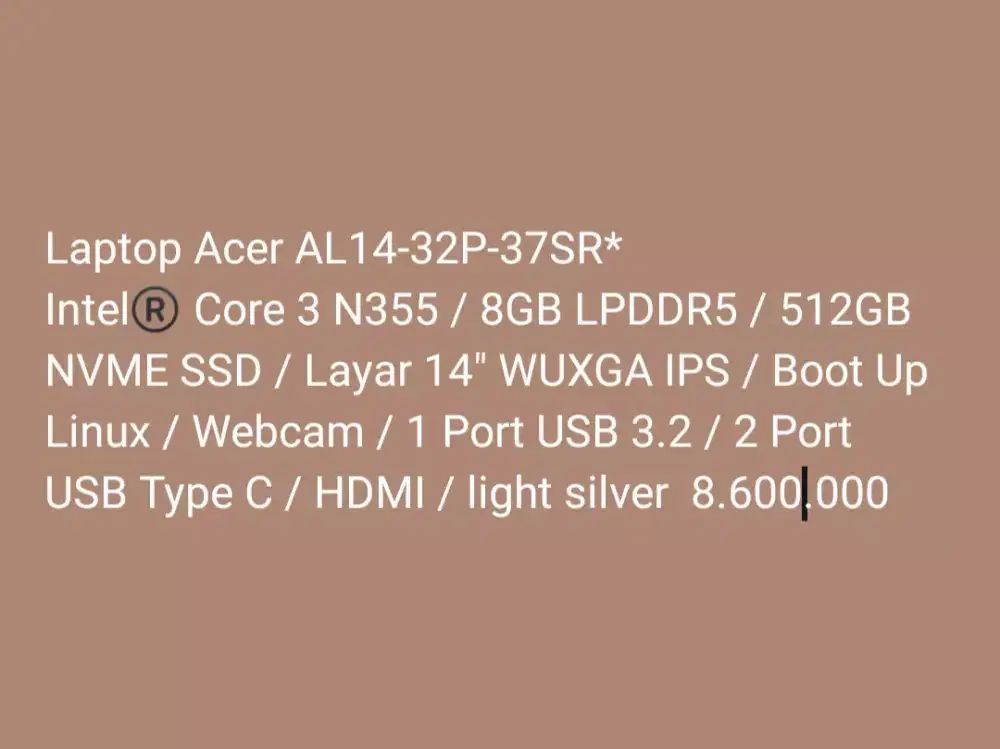 ACER AL14-32P-37SR