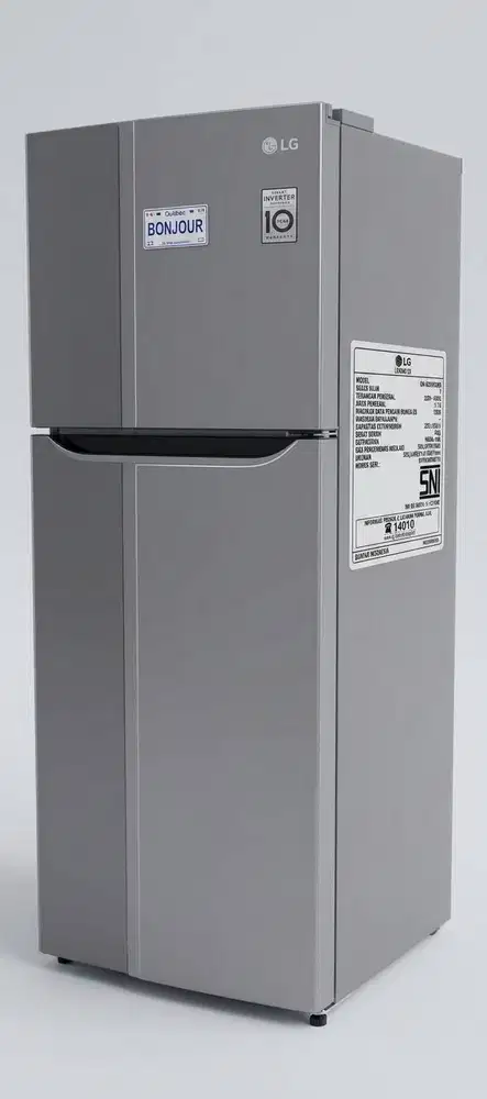 2.	Kulkas LG GN-B200SQBB 225L Inverter - Bekas Terawat, Jakarta Timur