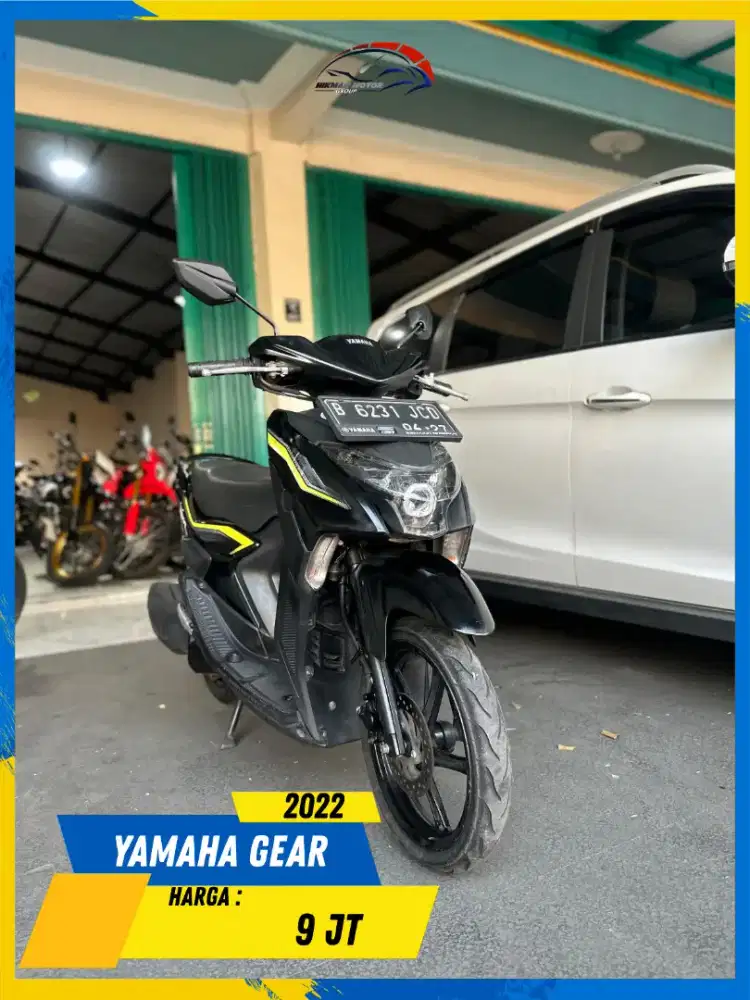YAMAHA GEAR 2022 PLAT B SIAP PAKAI HIKMAH MOTOR KEPUH MALANG