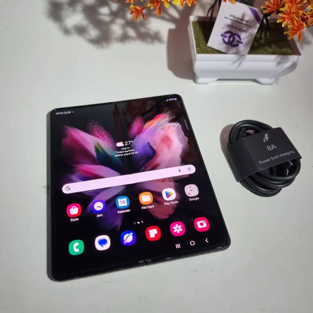 SAMSUNG GALAXY Z FOLD 3 5G 12/512GB SEIN PHANTOM BLACK - GG72038