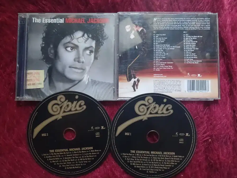 CD MICHAEL JACKSON THE ESSENTIAL 2 DISC