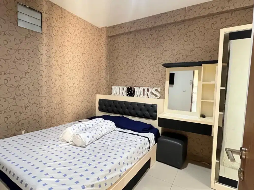 Dijual Apartemen Oak Tower B Lantai 17 – 2 Bedroom Full Furnish, Lantai Tinggi, Siap Huni & Akses Mudah ke Kelapa Gading, Pulo Gadung