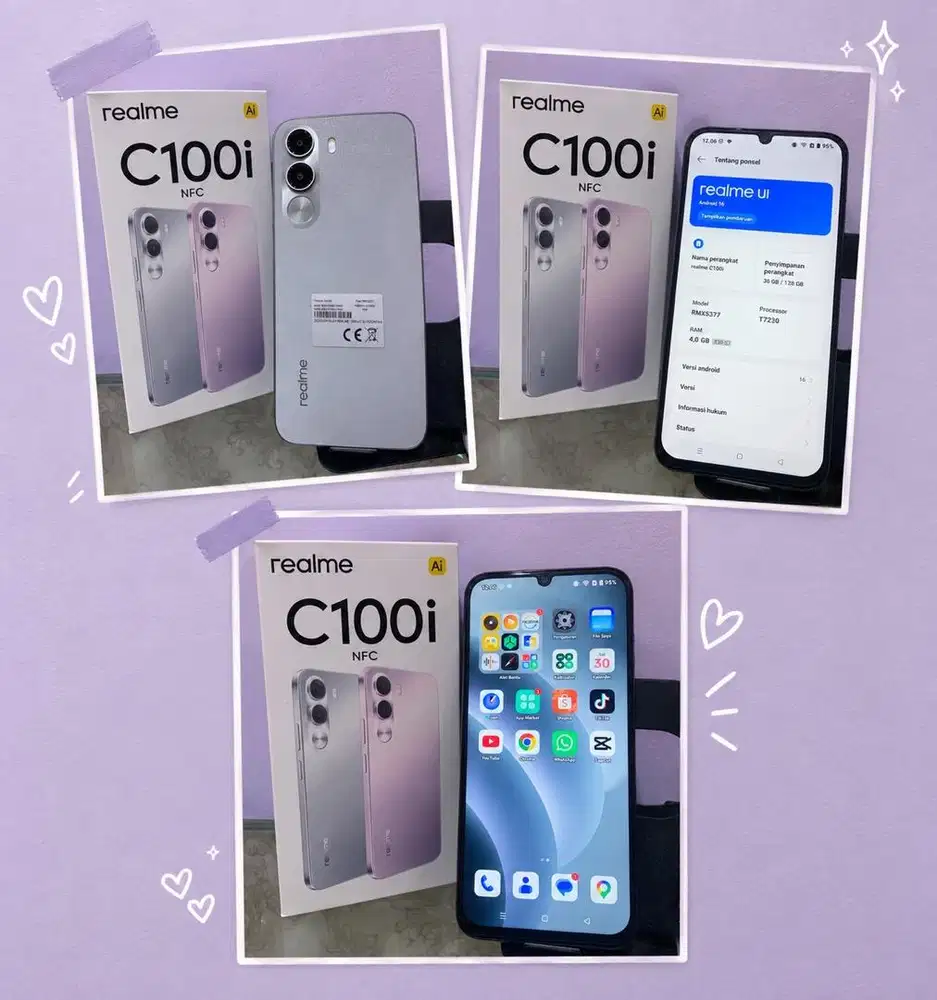 Second Like New Realme C100i 4/128