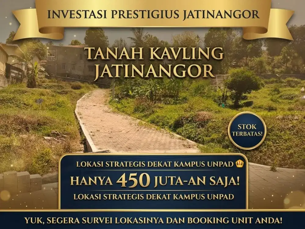 Tanah Untuk Kost Dekat Unpad