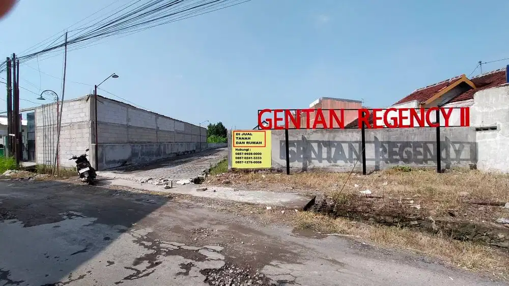 Perumahan Hadap Timur di Belakang Luwes Gentan Sukoharjo. Bisa KPR