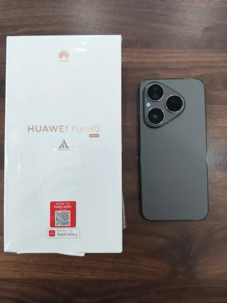 Huawei Pura 80 12/256GB Frosted Black Second Resmi