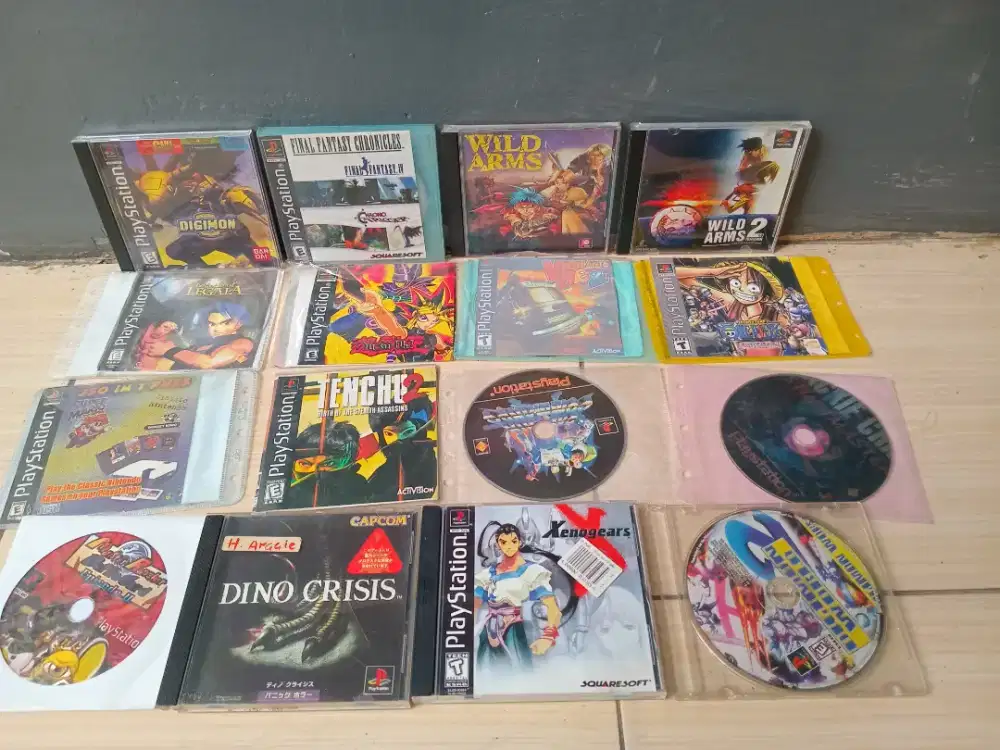 Jual kaset ps1 borongan