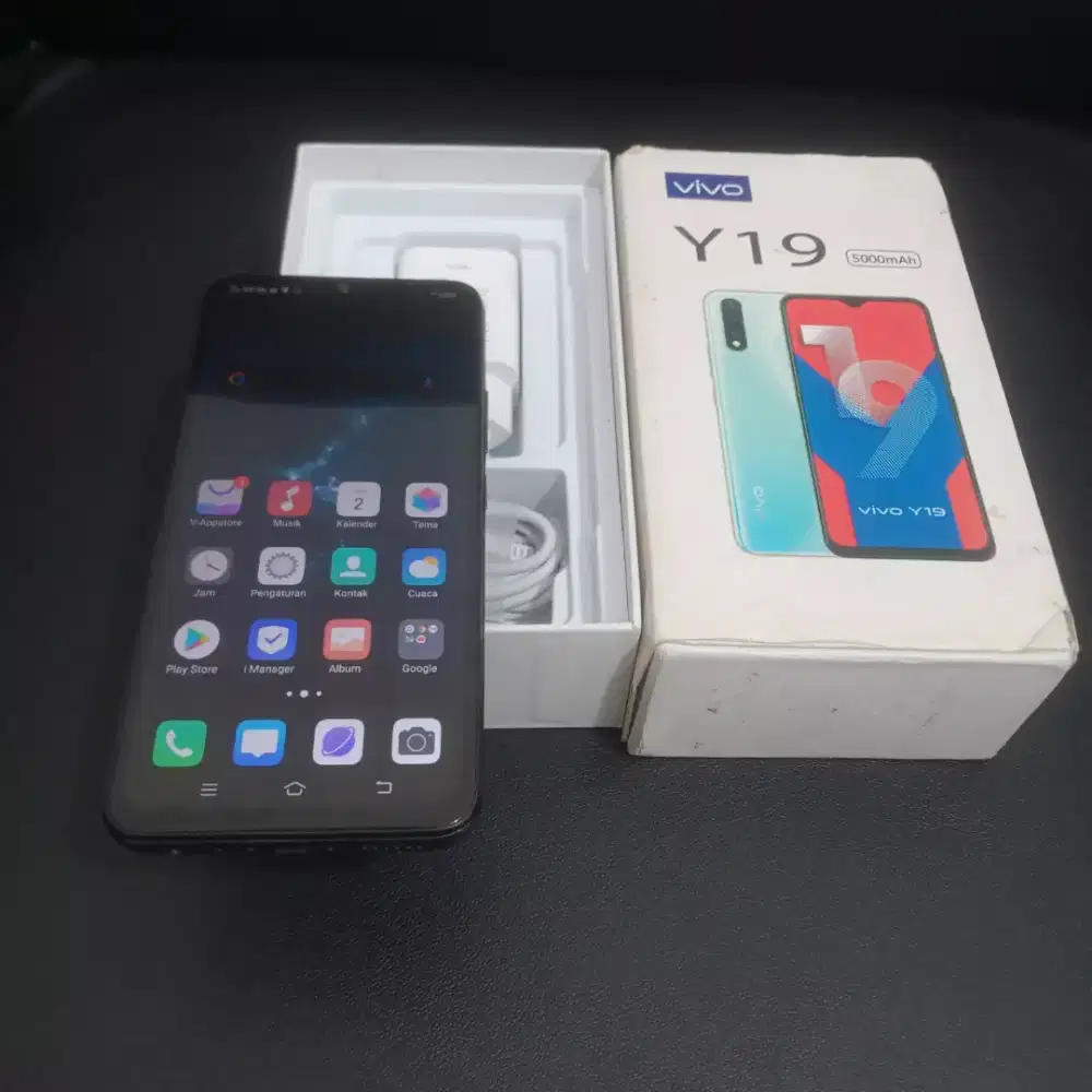 VIVO Y19 Ram 8GB Fulset