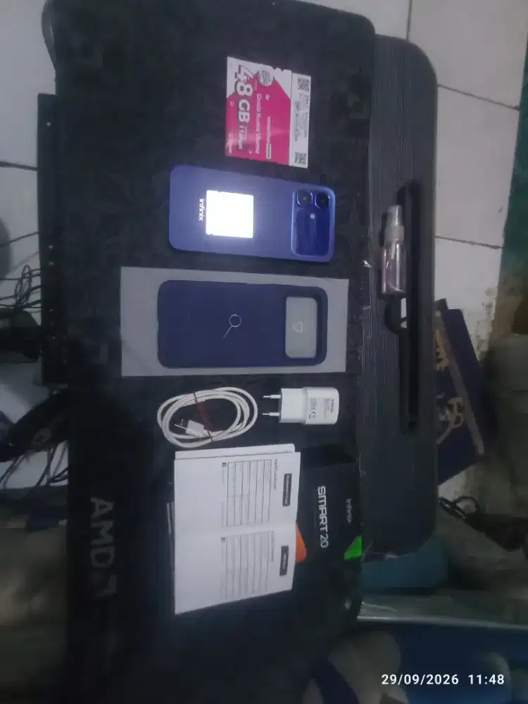 Infinix Smart 20 4/256GB – Pemakaian ±2 Minggu, Mulus, Fullset