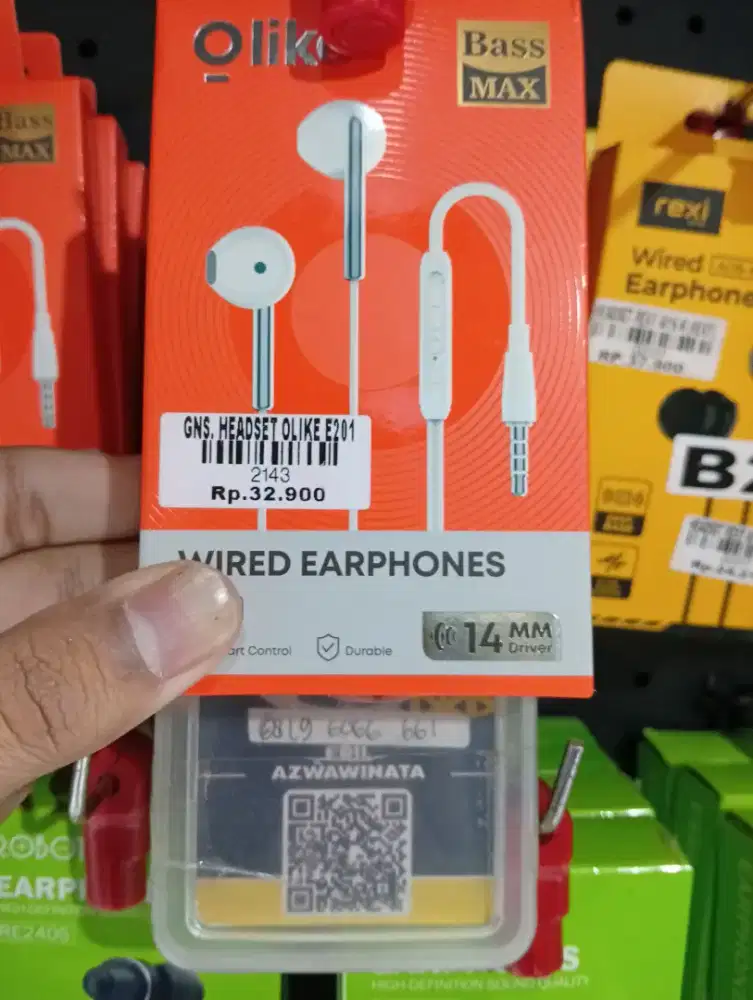 GNS, HEADSET OLIKE E201 l ATLANTIS DAHSYAT