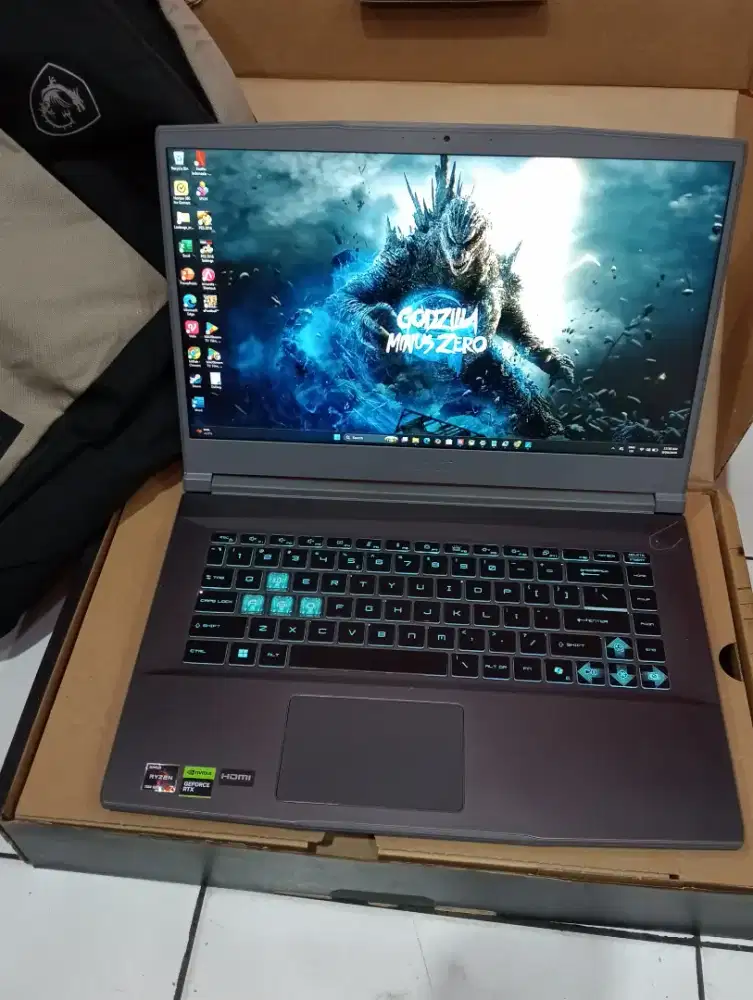 MSI Thin A15 B7VE / AMD RYZEN 7-7735HS/Ram 8 GB/SSD 512 GB/RTX 4050