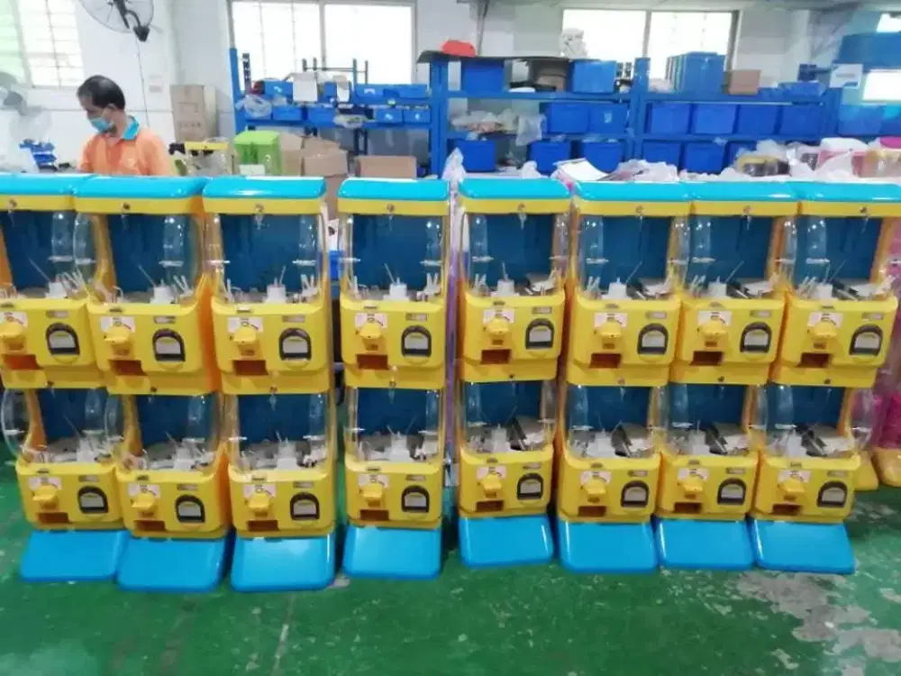 Gachapon machine mesin gasha double layer