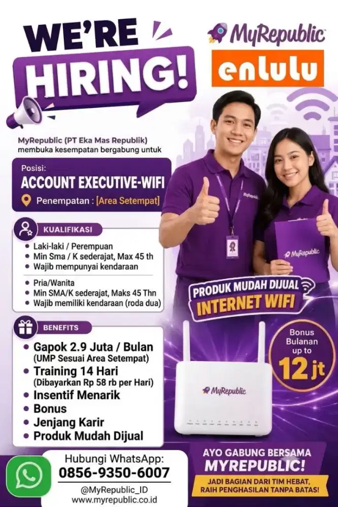 Sales WiFi internet