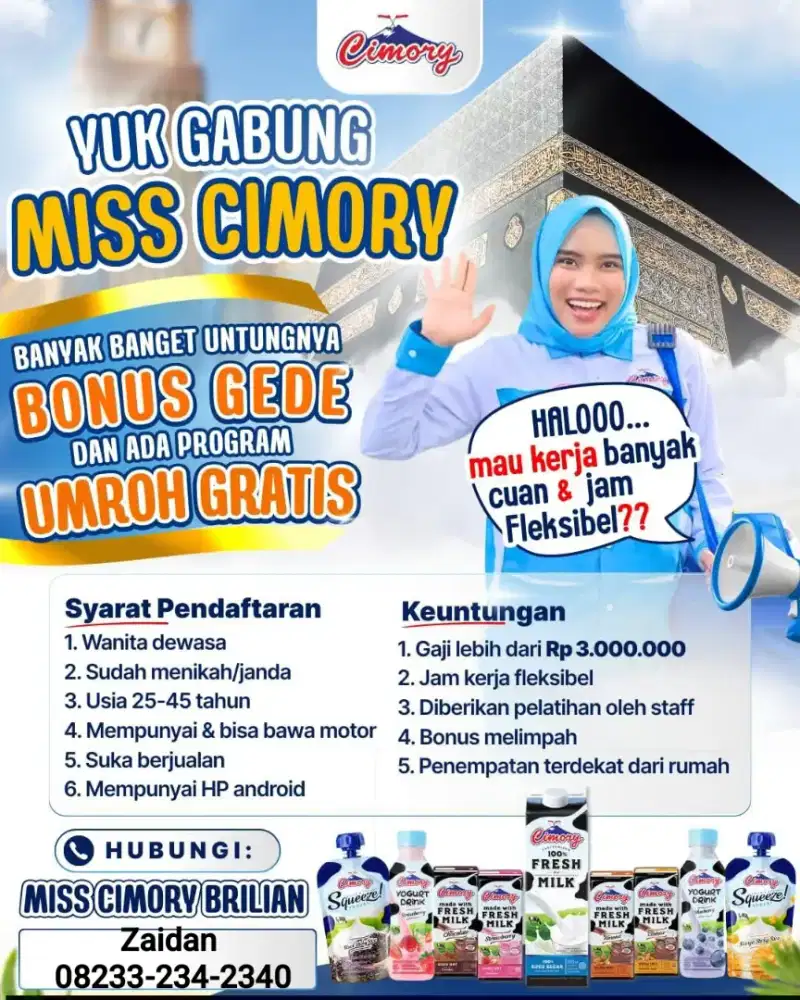 Lowongan Kerja Miss Cimory