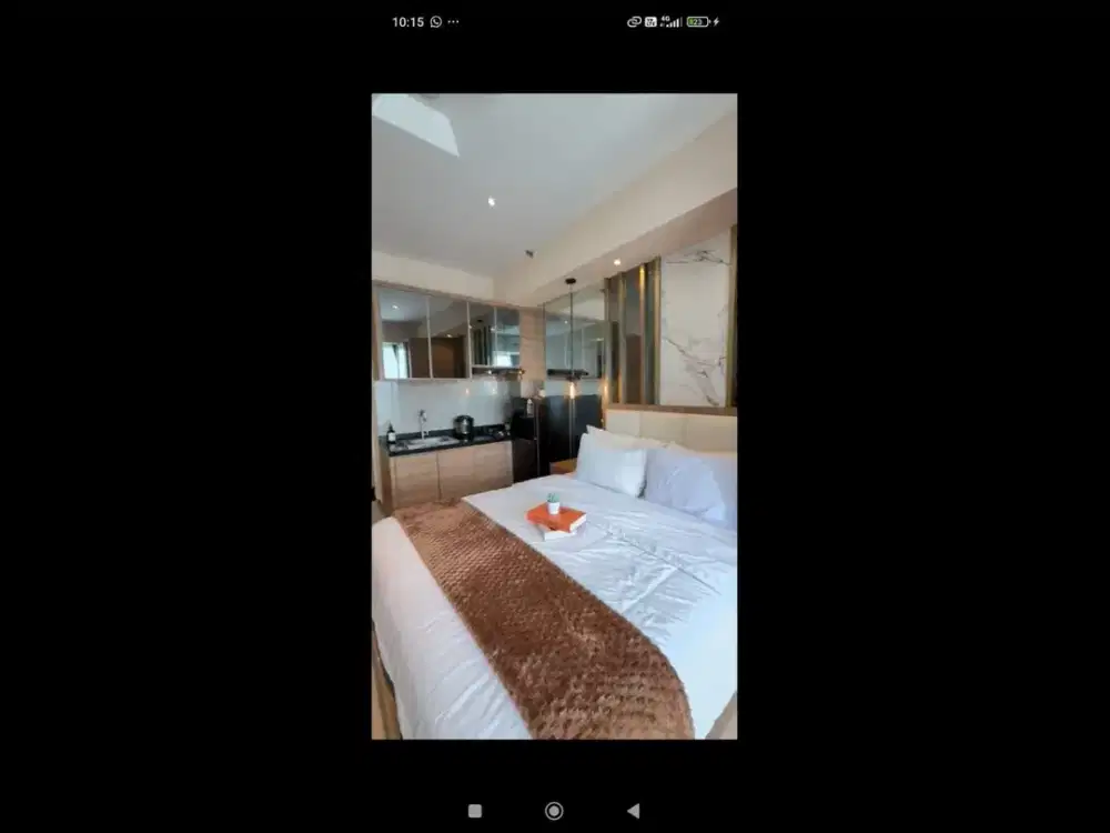 Disewakan bulanan apartemen Anderson studio full furnish cantik lantai 9
