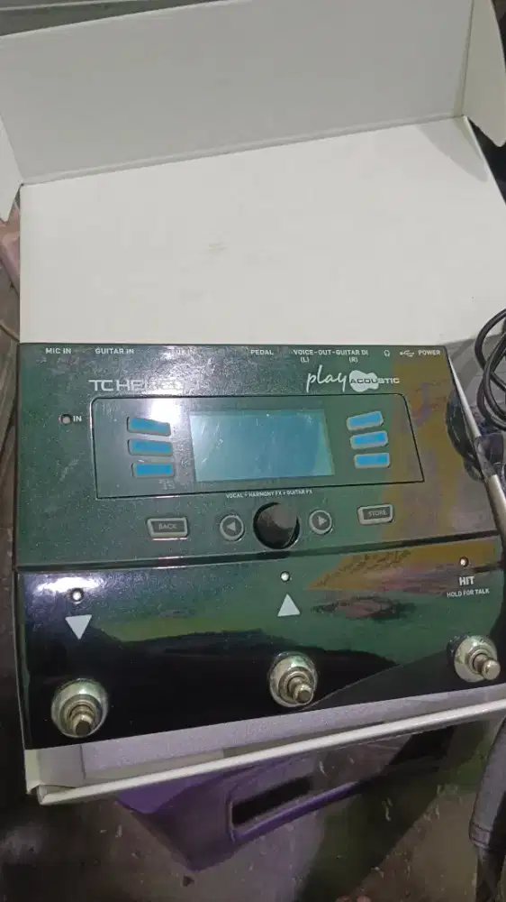 Jual cepat efek gitar tc helicon murah terjangkau