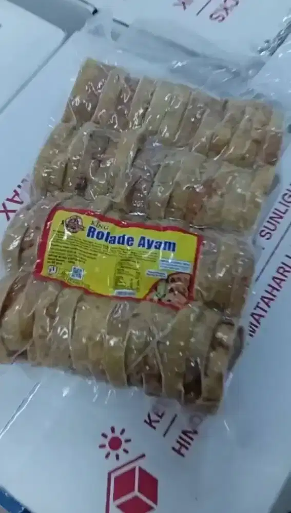 Makanan beku frozen food king rolade ayam 1 kg