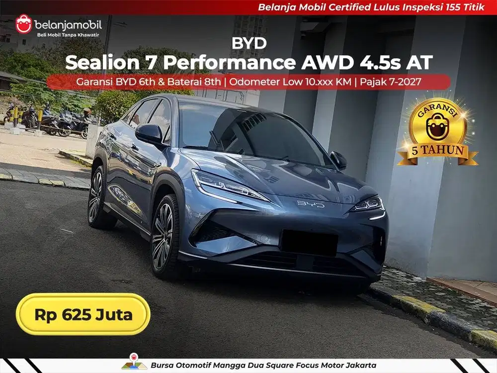 [ GARANSI 5THN AWD KM 10RB ] BYD Sealion 7 Performance 2024/2025/2026
