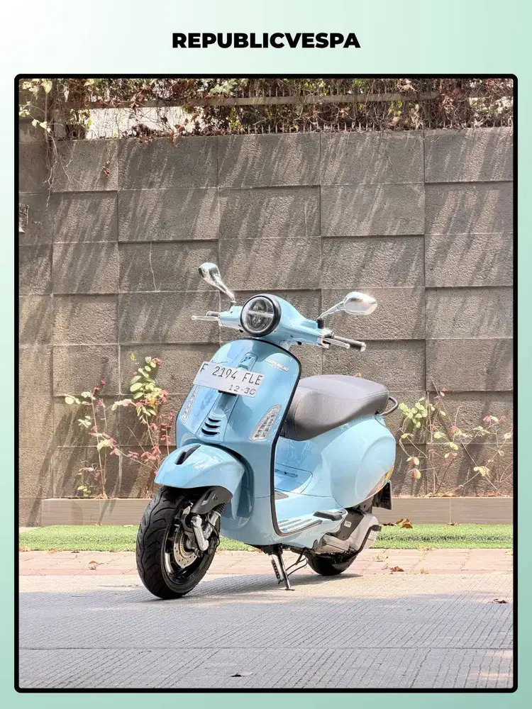 TERMURAH PIAGGIO VESPA PRIMAVERA S150 ABS LED NEWMODEL TAHUN 2024 BLUE