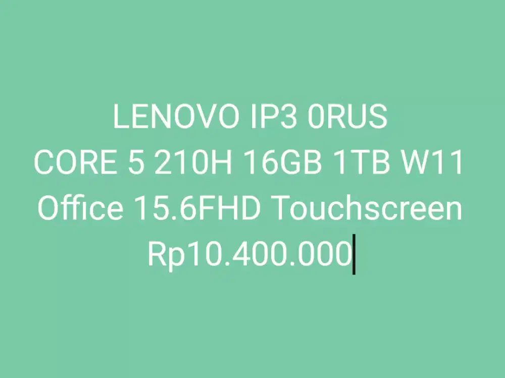LENOVO IP3 0RUS