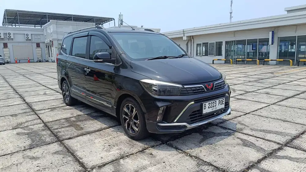 Wuling Confero S at autometik abu abu facelift 2021