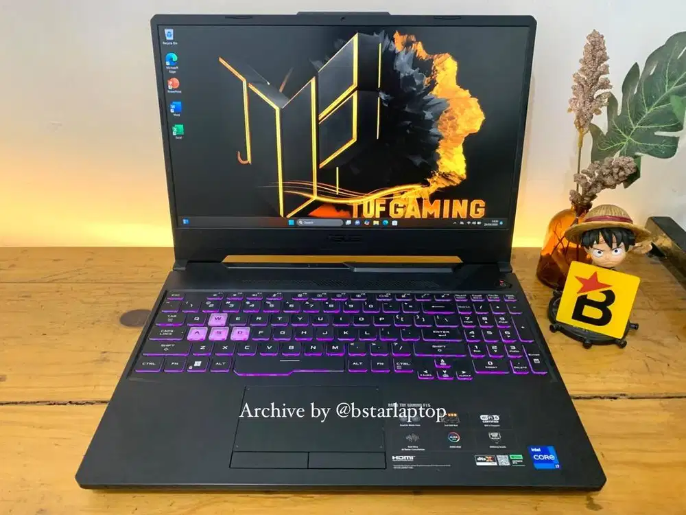 Laptop Asus Tuf Gaming F15 Core i7 gen11 RAM 16 / 512  Nvidia RTX 2050