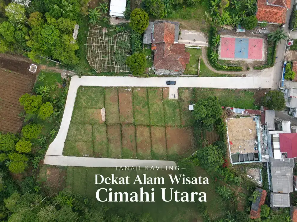 Dijual Tanah SHM Cipageran, Dekat Alam Wisata Cimahi Resort