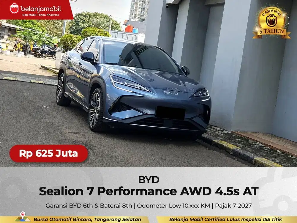 [ GARANSI 5THN AWD KM 10RB ] BYD Sealion 7 Performance 2024/2025/2026
