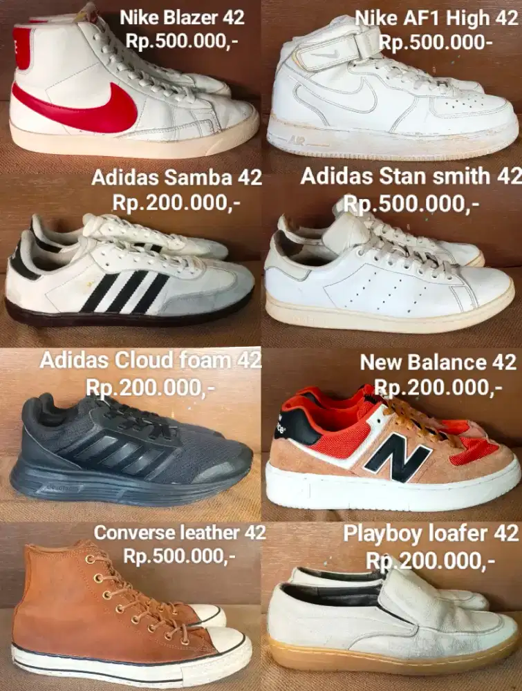 Sepatu casual size 42