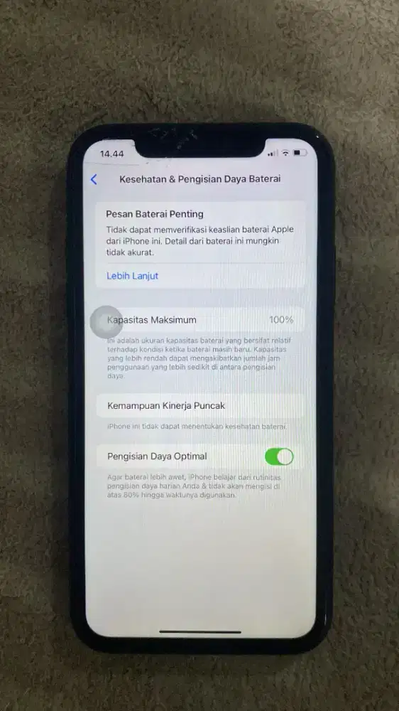 Iphone XR kaps 64gb bekas