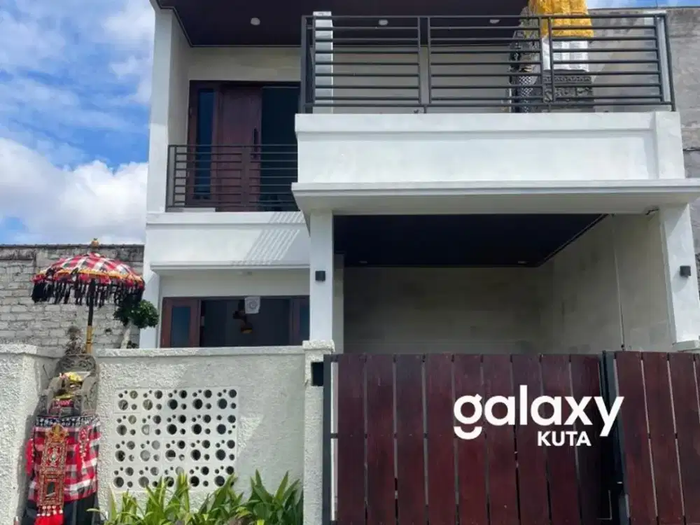 DISEWAKAN RUMAH BARU DEKAT LIVING WORLD DI KEMUDA TONJA DENPASAR