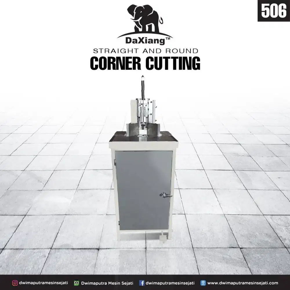 Straight and Round Corner Cutting Machine