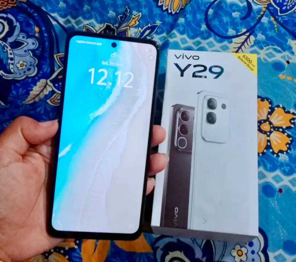 Vivo y29 NFC ram 8+8/128 Fullset Mulus Nomines