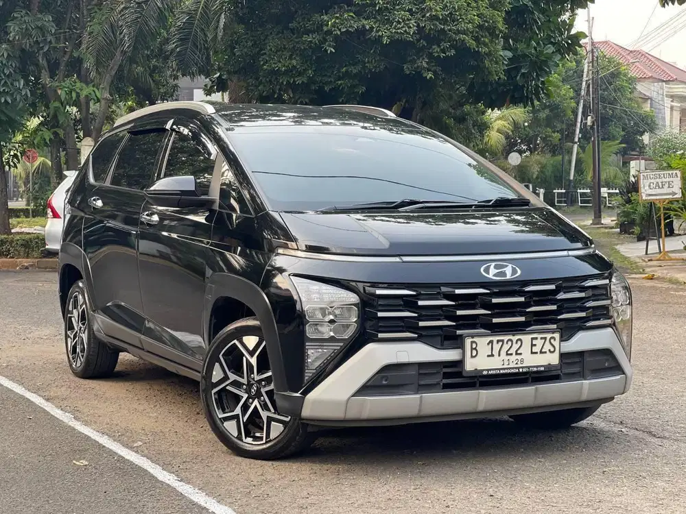 TERMURAH HYUNDAI STARGAZER X PRIME CAPT SEAT 2023 HITAM FULLSET