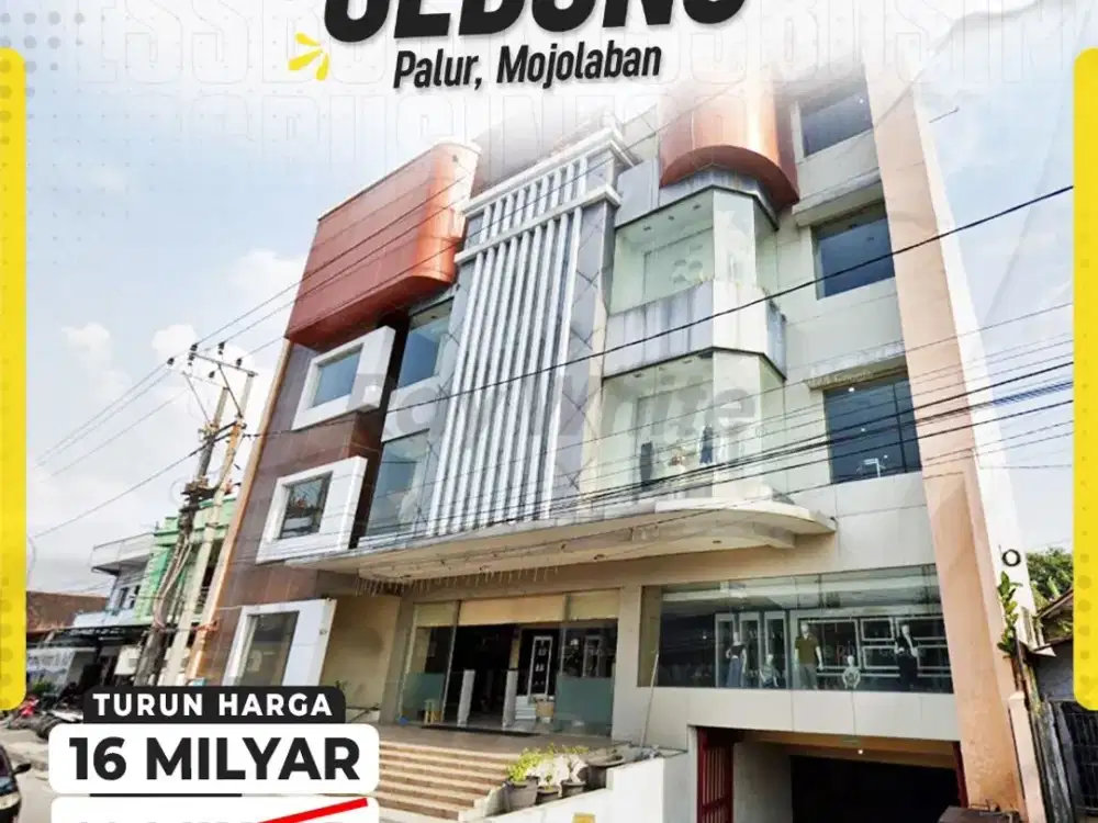 Dijual Gedung 5 Lantai Siap Pakai Di Palur Lokasi Strategis Di Kawasan Bisnis