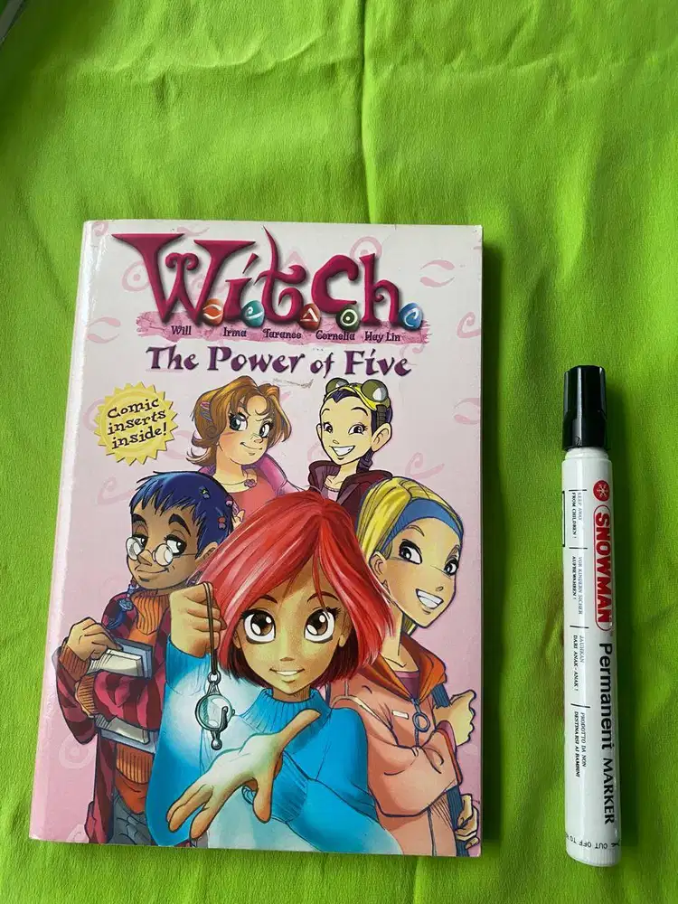 NOVEL ANAK DISNEY - WITCH THE POWER OF FIVE – BAHASA INGGRIS – PRELOVE