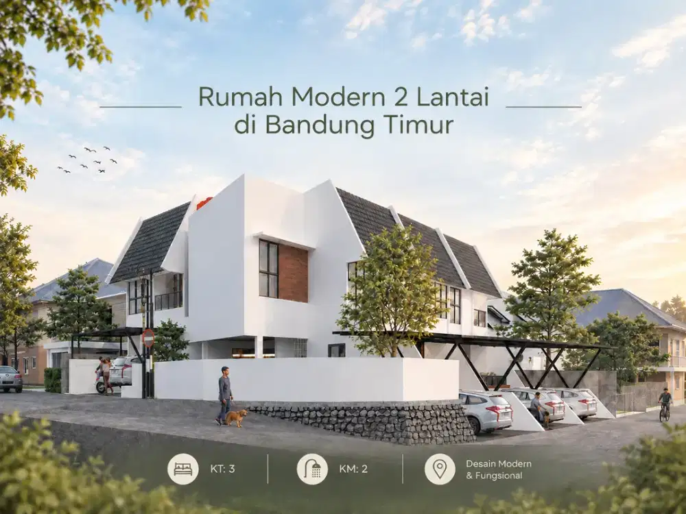 Rumah 2 Lantai Mandalajati, Dekat Arcamanik 700 Jutaan