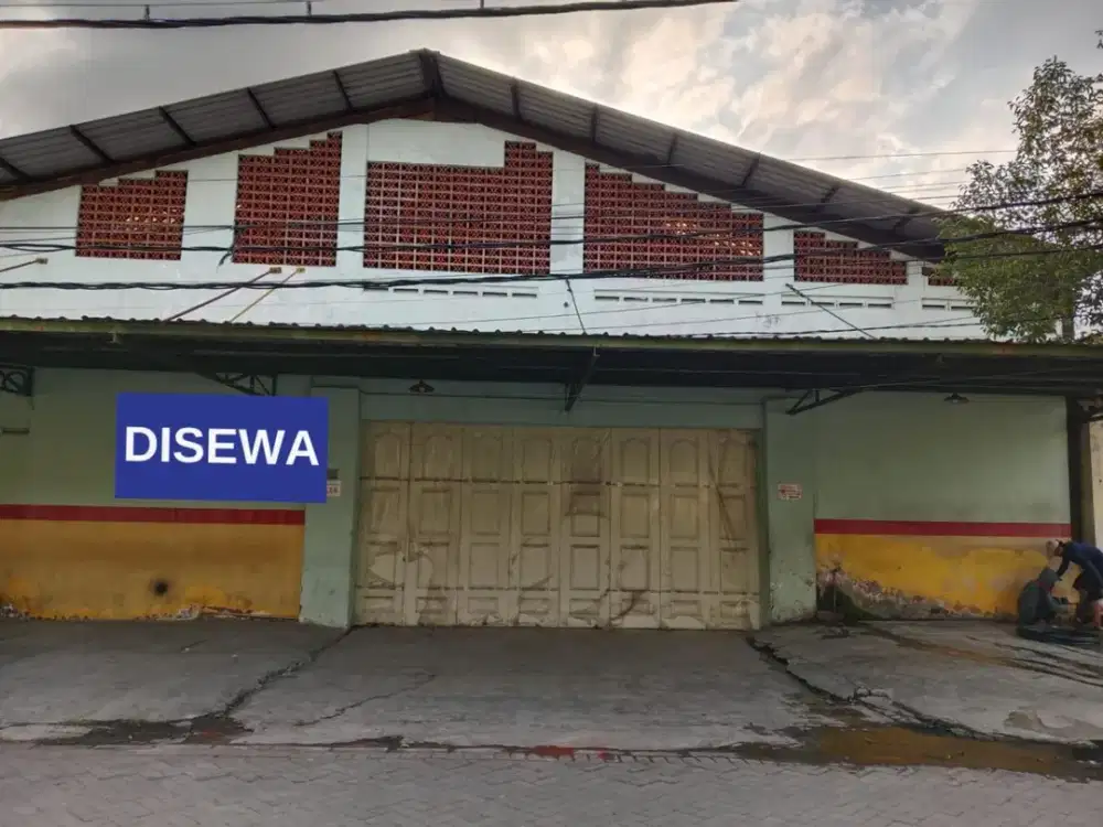 Disewakan Gudang di Jalan Raya Jemursari Surabaya Selatan Siap Pakai