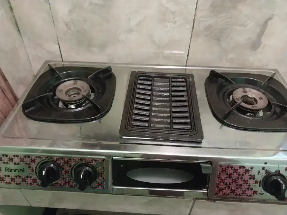 Kompor gas rinnai 2 tungku
