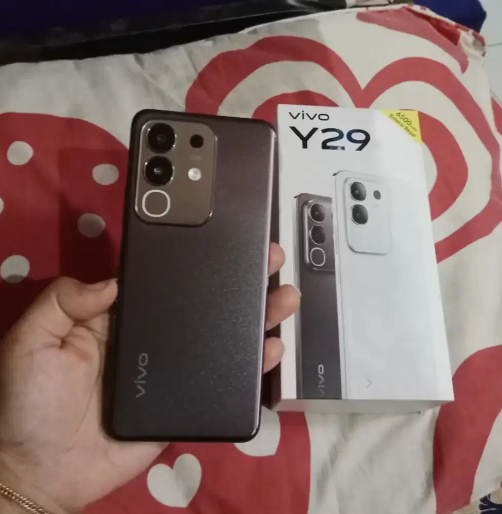 Vivo y29 NFC ram 8+8/128 Fullset ori mulus!.