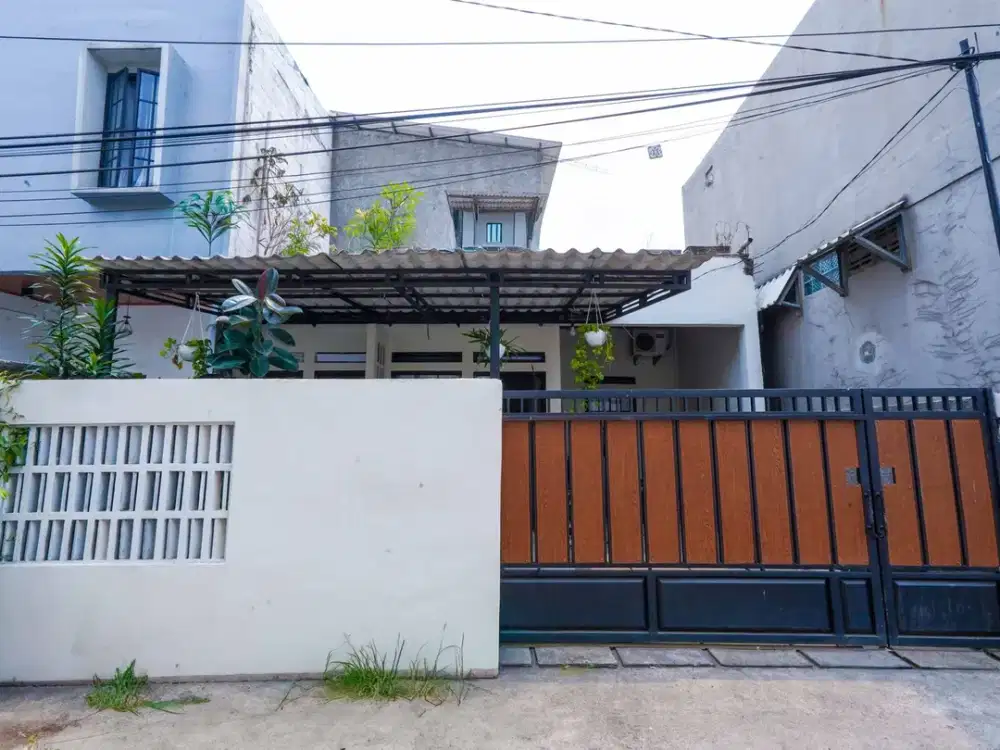 Rumah LT 100 SHM 15 Mnt ke Stasiun Depok Dibantu KPR J-55762