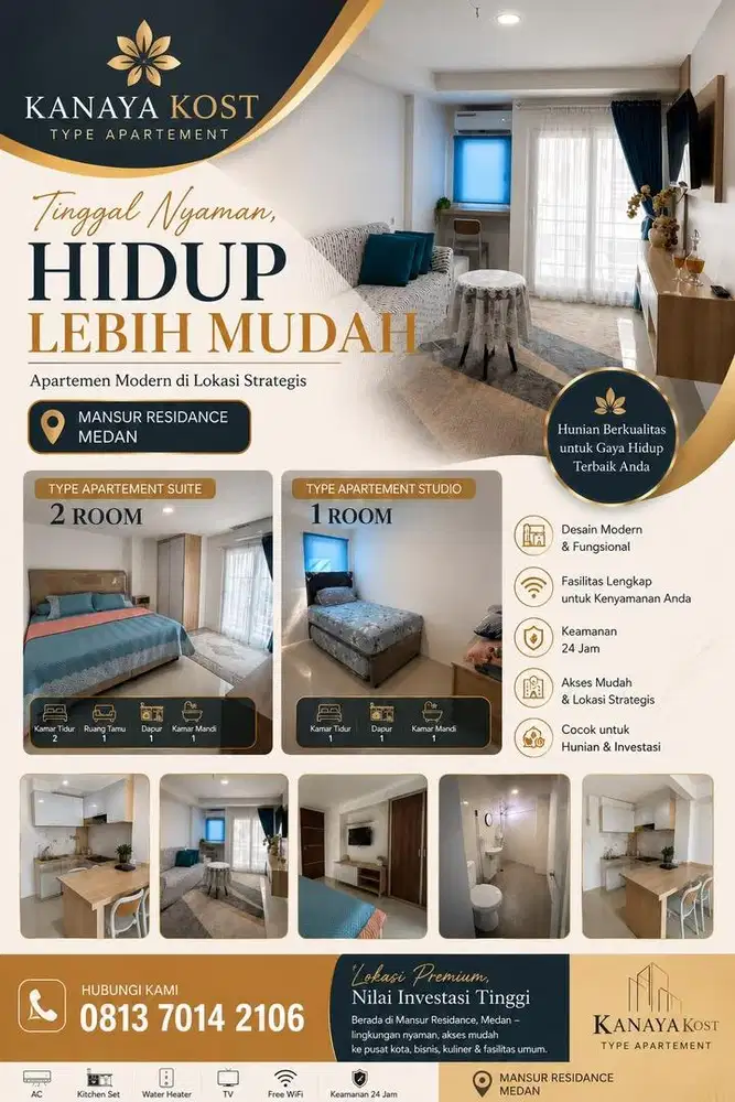 Apartmene Mansyur Residence