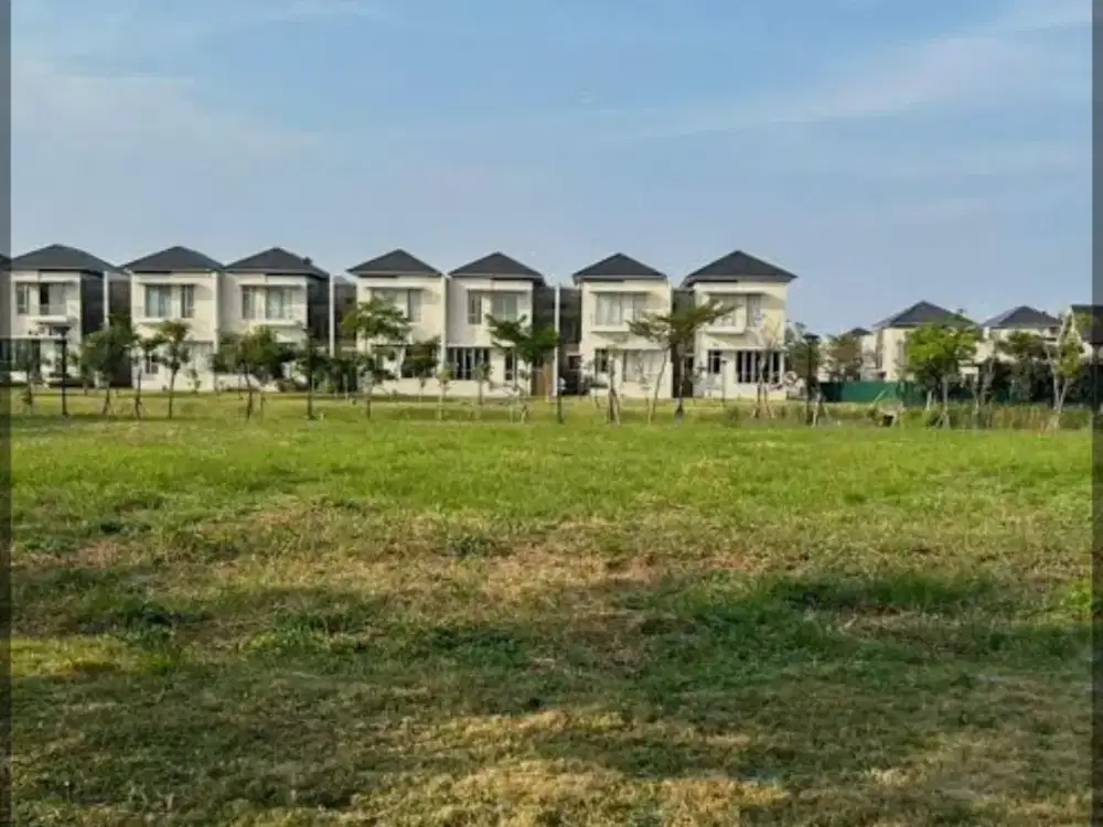 Dijual cepat kav residential pik 2 view danau tidak wajib bangun hadap tenggara siap nego san survey