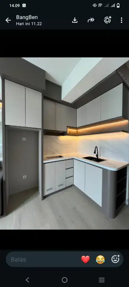 Kitchen set minimalis