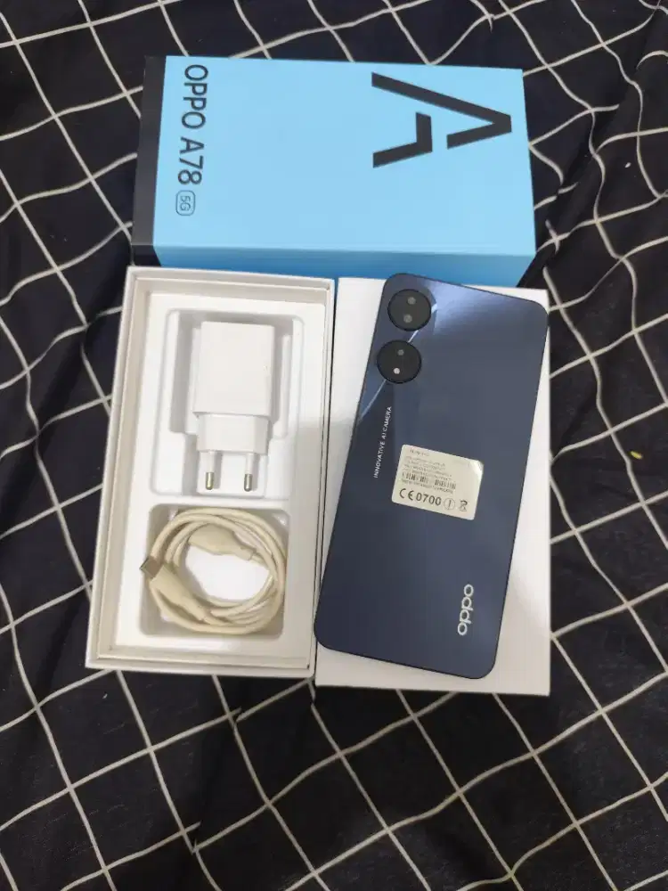 Oppo a78 5g 8/256 masinbaru fullset