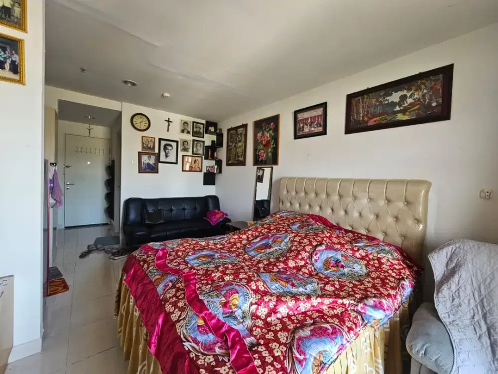 Turun Harga! Apartemen View Gunung Gede Pangrango di Sentul City, LB 29 M², 1 KT, Furnished