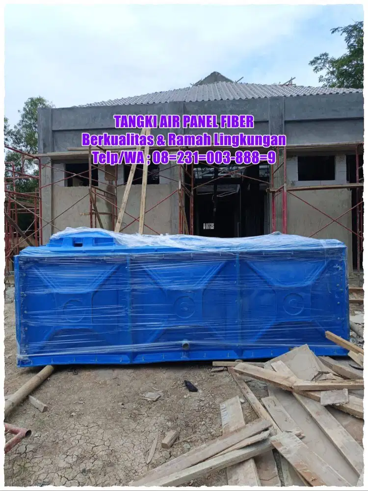 TANGKI PANEL- TANGKI PANEL FRP - TANGKI PANEL KOTAK - TANGKI PANEL FIB