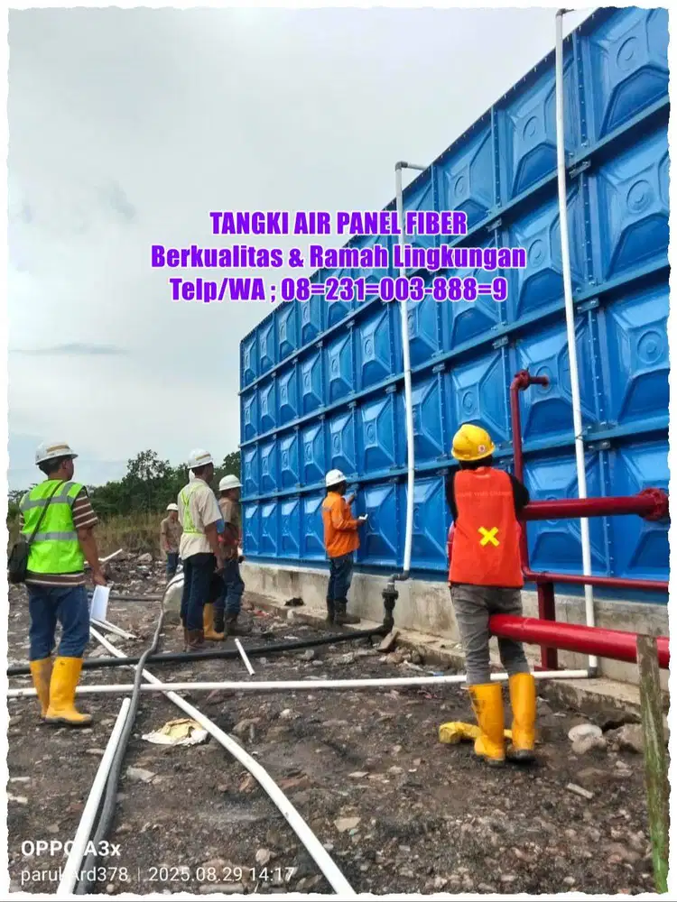 TANGKI AIR - GROUND TANK - TANGKI PANEL - PANEL TANK - TANGKI PANEL