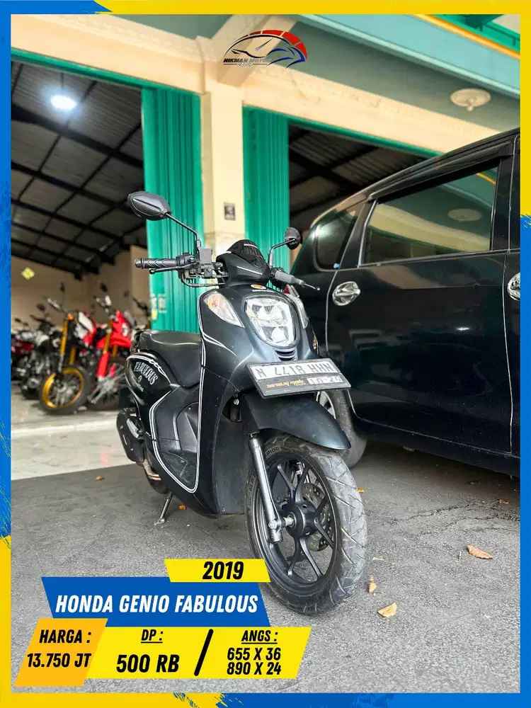 HONDA GENIO FABULOUS 2019 NEGO GASS MASZEHH HIKMAH MOTOR KEPUH